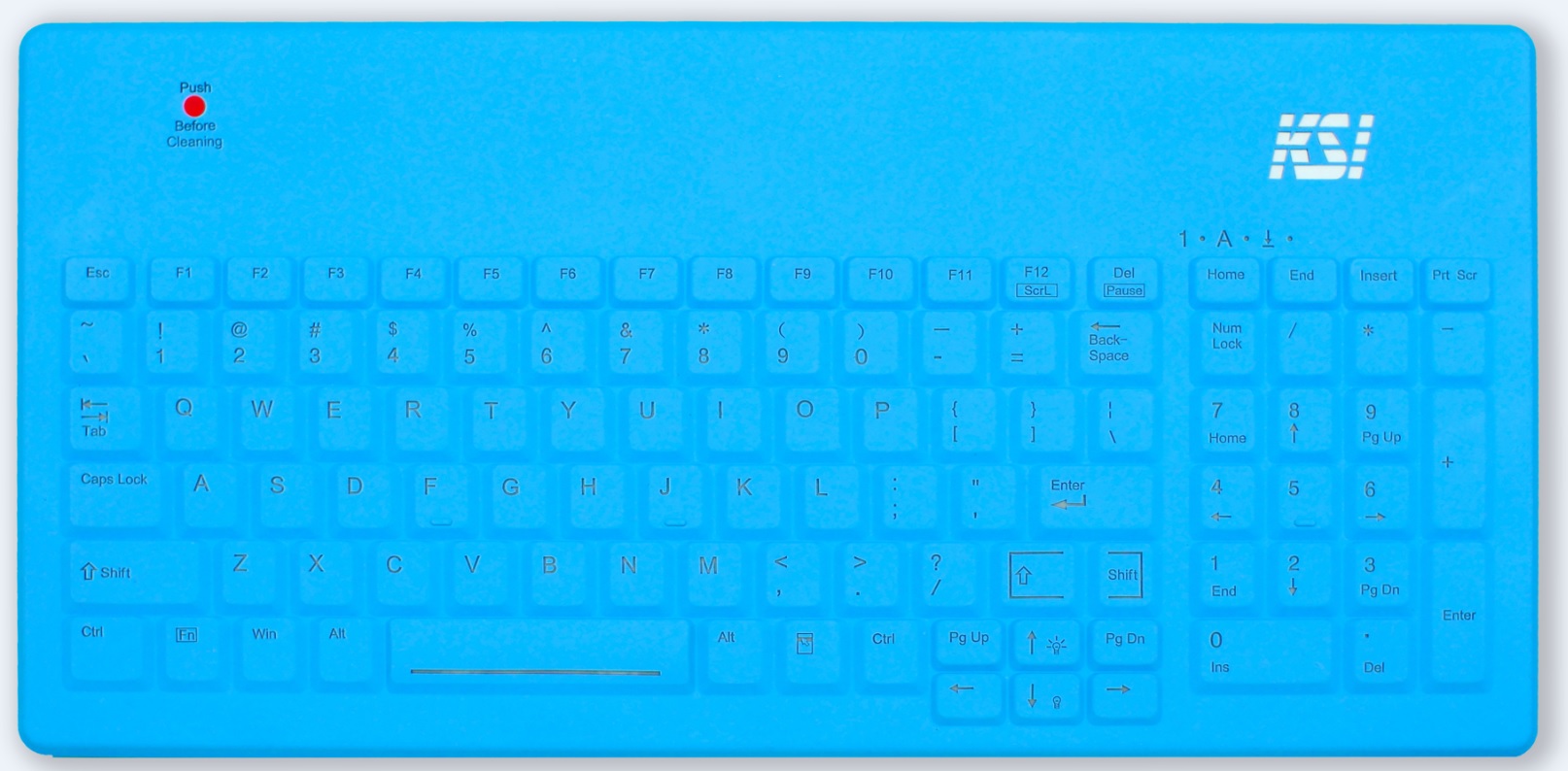 KSI KEYBOARD 1801 SX 104K CLN USB BLU